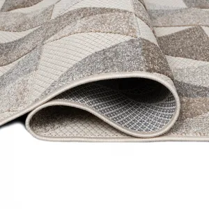ArtTapi Koberec na terasu CREAM AVENTURA CTL EC96E | 120 x 170 cm