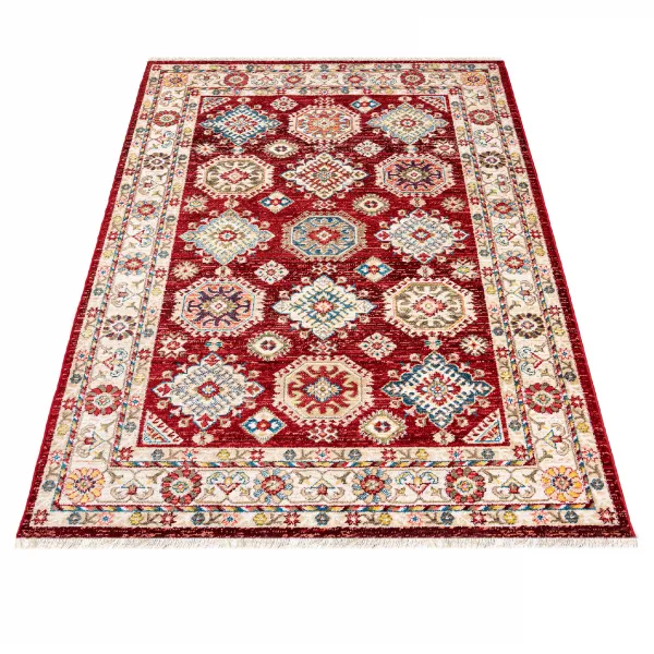 DECOREUM Koberec EF60B RIVIOLI červená Rozmery (v): 120x170