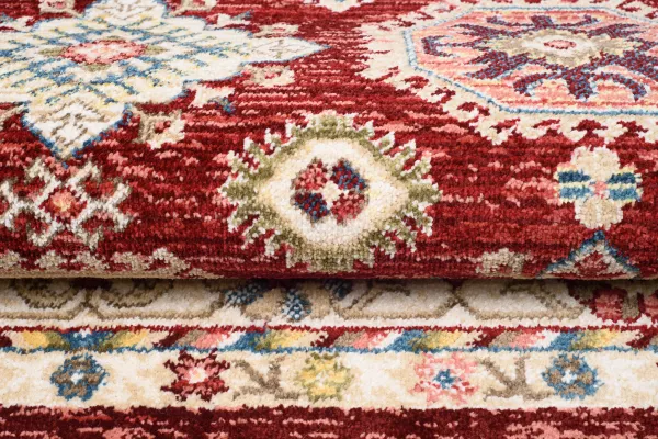 DECOREUM Koberec EF60B RIVIOLI červená Rozmery (v): 120x170
