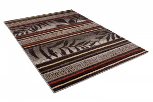 DECOREUM Kusový koberec H093D DARK hnedý SUMATRA carving Rozmer: 190x270