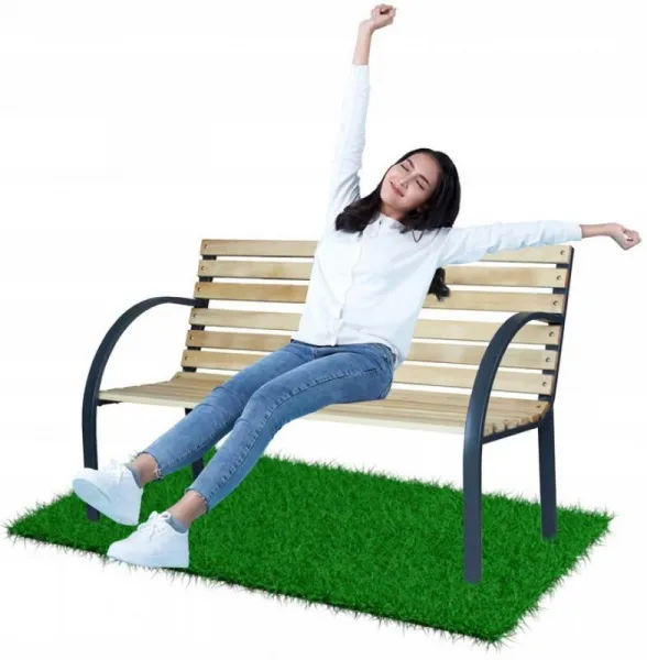 Garden Line Zahradní lavička SVIHEJ 120 cm dřevěná