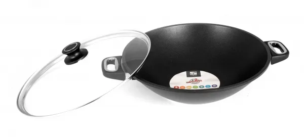 Wok panvica G21 Lagoon 36 cm s pokrievkou