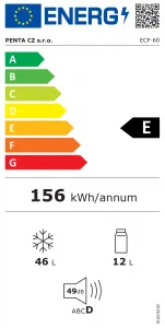 Autochladnička G21 kompresorová 60 l