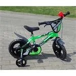 Detský bicykel Dino Bikes 412UL zelené 12" chlapčenské