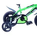 Detský bicykel Dino Bikes 412UL zelené 12" chlapčenské