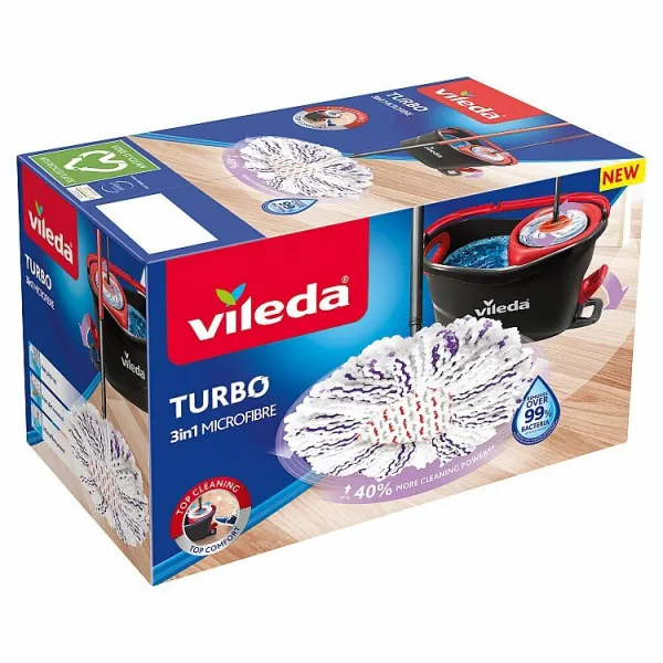 Vileda Turbo 3v1 Sada na Čistenie Podláh