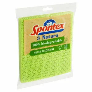 Spontex Natura špongiová utierka 3 ks