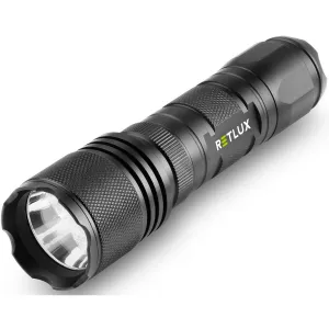 Retlux RPL 110 Ručné LED svietidlo na AAA batérie​, dosvit 100 m, výdrž 48 hodín