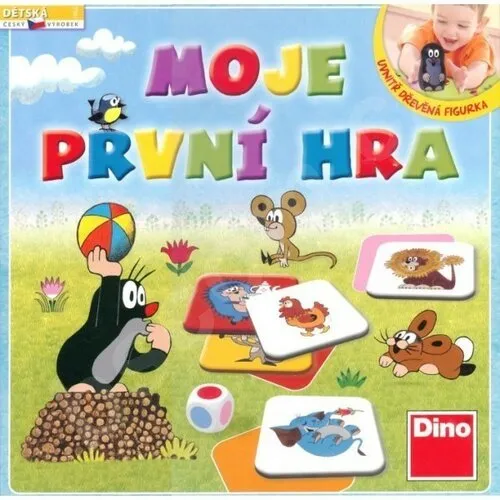 Krtek Moja prvá hra spoločenská hra v krabici 29x29x7cm