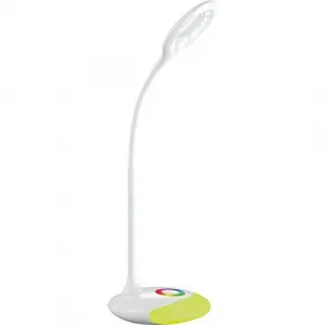 Solight LED stolná nabíjacia lampička, biela