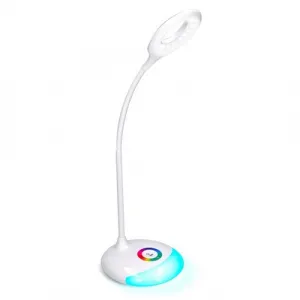 Solight LED stolná nabíjacia lampička, biela