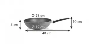 Tescoma i-PREMIUM Stone Wok 28 cm, 