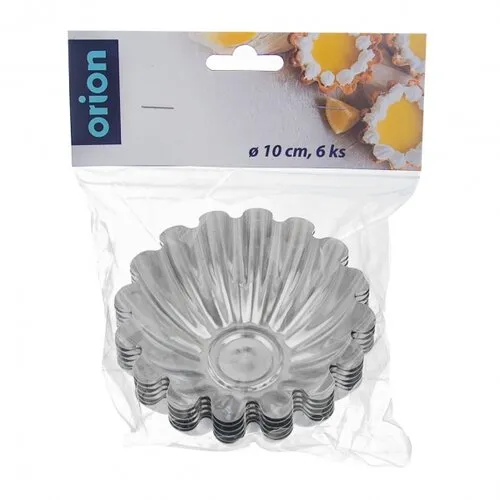 Forma pocín. košíček TARTLETS pr. 10 cm 6 ks A 