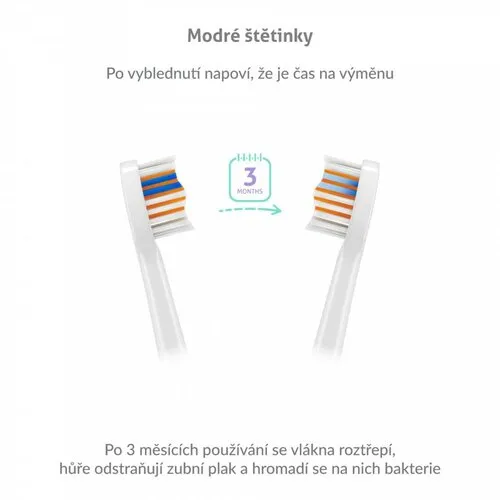 TrueLife Náhradná hlavica na SonicBrush Compact-series heads Whiten white, 2 ks
