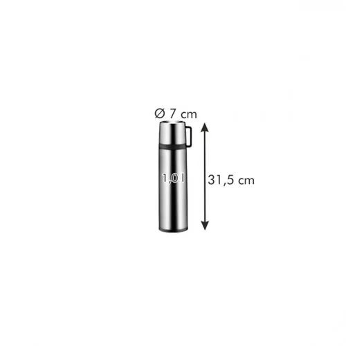 TESCOMA termoska s hrnčekom CONSTANT 1.0 l,nerez 