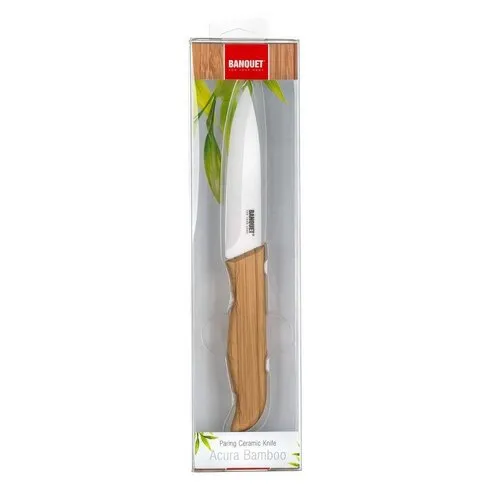 Banquet Keramický nôž praktický Acura Bamboo, 20 cm