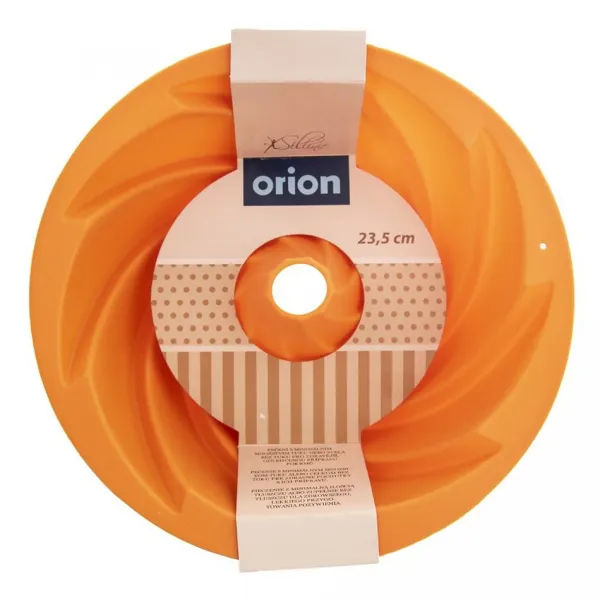 Orion Forma silikón BÁBOVKA FLOWER ORANŽOVÁ