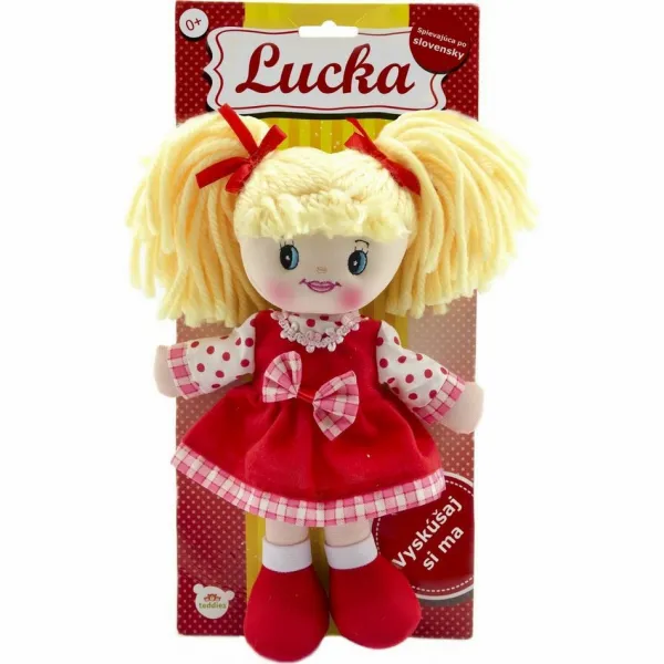 Teddies Handrová bábika Lucka, 30 cm, slovensky spievajúca 
