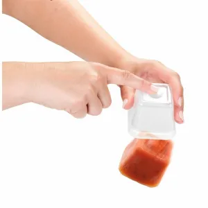 Zdravé mini dózy do mrazničky PURITY 120 ml, 4 ks