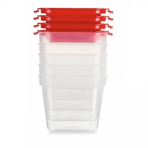 Zdravé mini dózy do mrazničky PURITY 120 ml, 4 ks