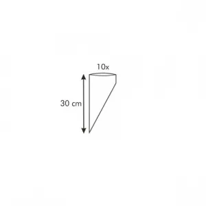 Tescoma DELÍCIA zdobiace vrecúško 30 cm, 10 ks, 6 trysiek