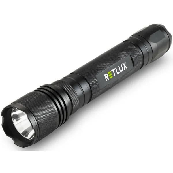 Retlux RPL 112 Ručné LED svietidlo na AA batérie, dosvit 100 m, výdrž 96 hodín