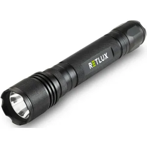 Retlux RPL 112 Ručné LED svietidlo na AA batérie, dosvit 100 m, výdrž 96 hodín