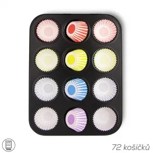Orion Forma kov MUFFINY 12+košík cuk. papier 72 ks
