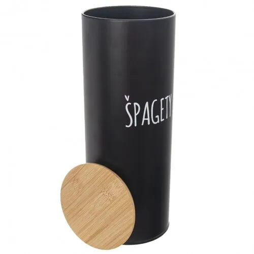 Doza na špagety Orion Black 11 cm