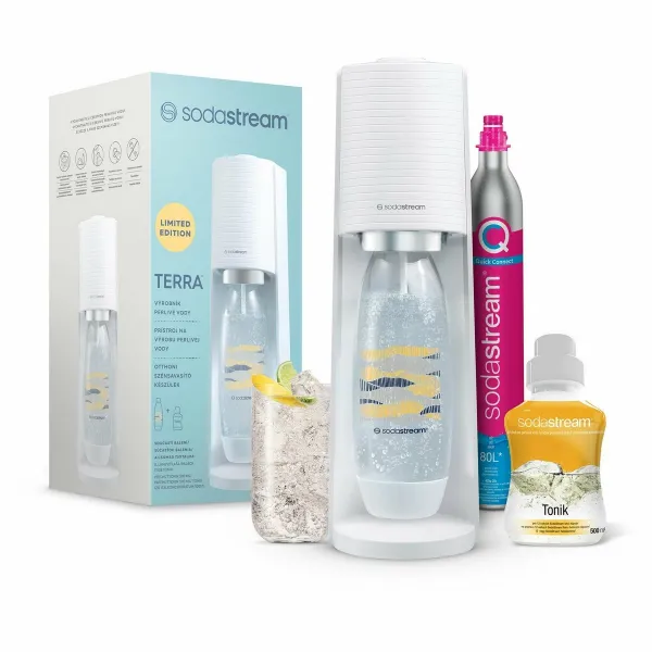 Sodastream Terra White Tonik Megapack