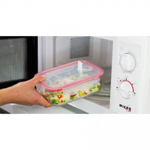 Dóza FRESHBOX GLASS 1.5 l, obdĺžniková