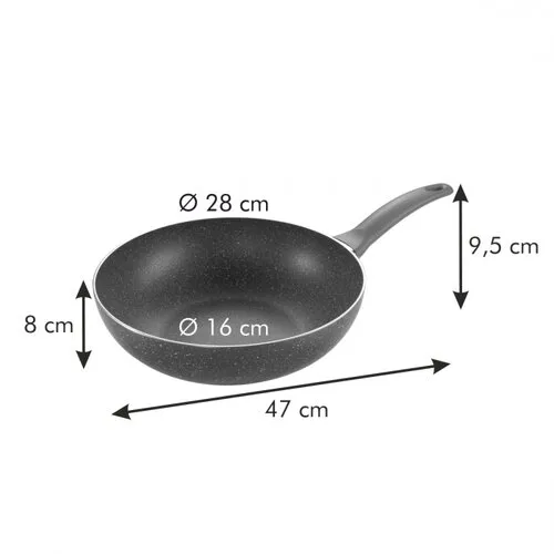Tescoma Wok MANICO ROSSO ø 28 cm 
