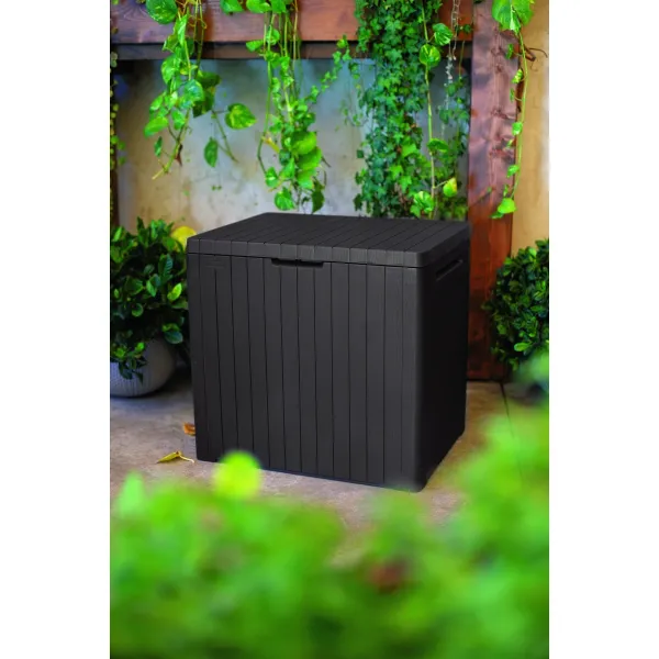 Úložný box Curver City Box 113 l hnedý