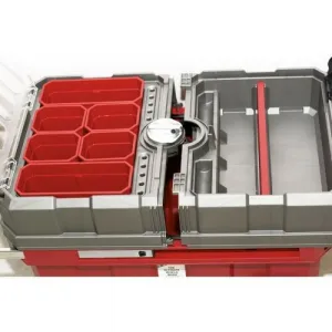 KETER MASTERLOADER BOX NA KOLIESKACH ČIERNY/ČERVENÝ CRV237787