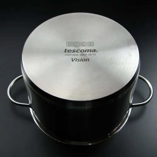 TESCOMA Hrniec VISION s pokrievkou ø28 cm, 11.0 l 