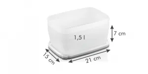 Zdravé dózy PURITY do mrazničky 1,5l 3ks