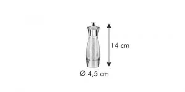 Tescoma Virgo Mlynček na soľ 14 cm, 14 cm