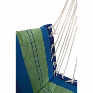 Hojdačka Cattara 95x50cm modro-zelená