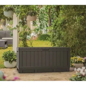 Zahradný box Keter Kentwood 350 l hnedý