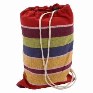 Hojdacia sieť Cattara TEXTIL 200x100cm červeno-žltá