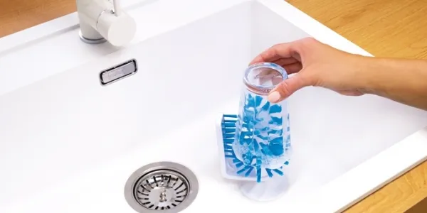 Tescoma Kefa na poháre CLEAN KIT, s prísavkou