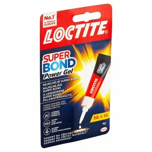 Sekundové lepidlo Loctite Super Bond Power Gel 3g