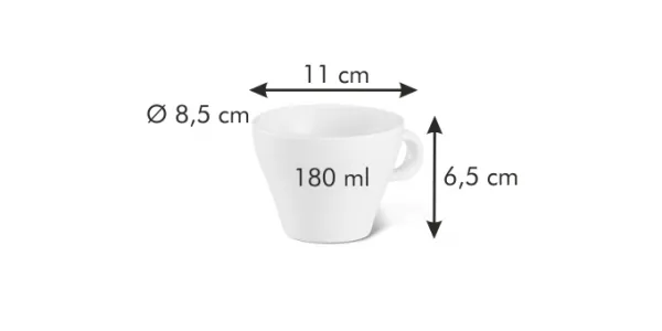 Kinekus Šálka na cappuccino ALL FIT ONE, Slim