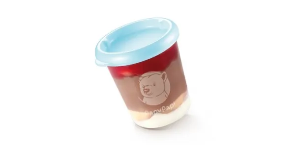 TESCOMA Dóza PAPU PAPI 200 ml, 2 ks, modrá