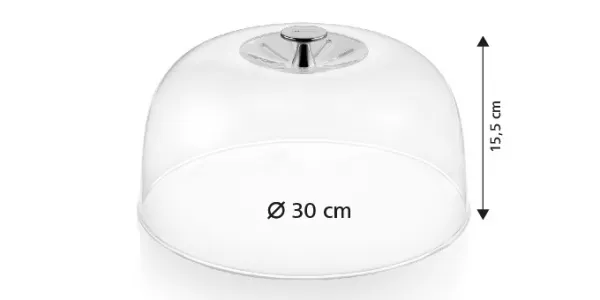 TESCOMA Poklop guľatý s ventilačnými otvormi DELÍCIA 29 cm plast
