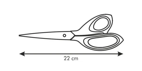 Nožnice do domácnosti COSMO 22 cm