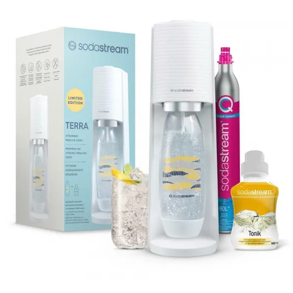 Sodastream Terra White Tonik Megapack