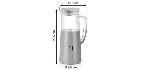 TESCOMA džbán s viečkom ONLINE 1,0 l