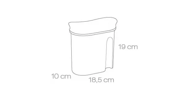Dóza 4FOOD 1,5l