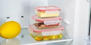TESCOMA Dóza FRESHBOX GLASS 1.0 l, obdĺžniková 